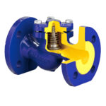 Zawór zwrotny figura 287 PN16 Zetkama (żeliwo szare)